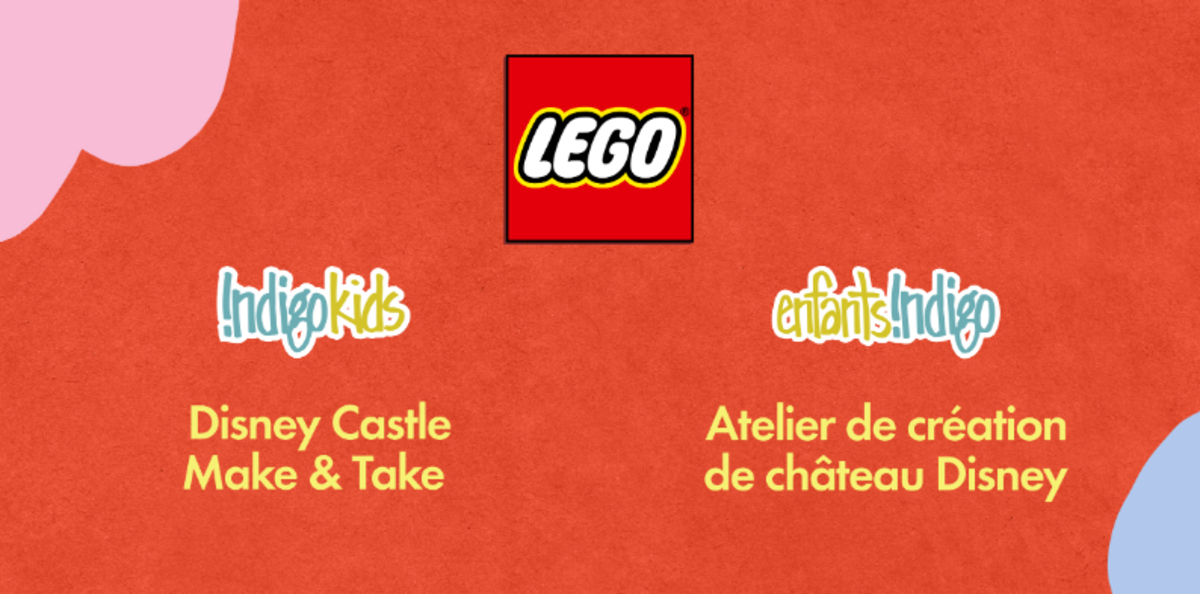 Lego: Indigo Halifax: 11 am
