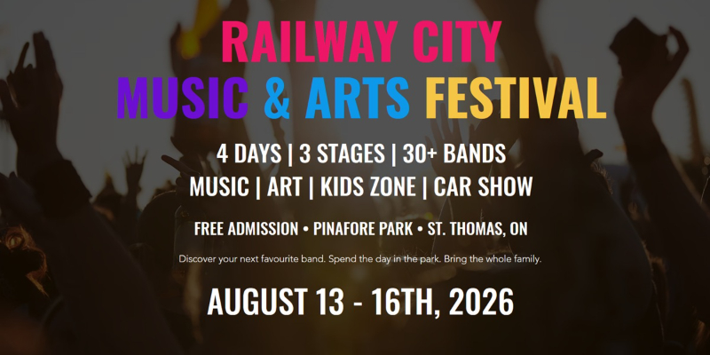 Railway City Music & Arts Festival - Get your tickets now!